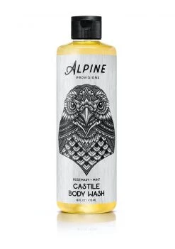 Alpine Provisions, Organic Castile Body Wash, Rosemary + Mint, Biodegradable, Vegan, 16oz Soaps & Lotions