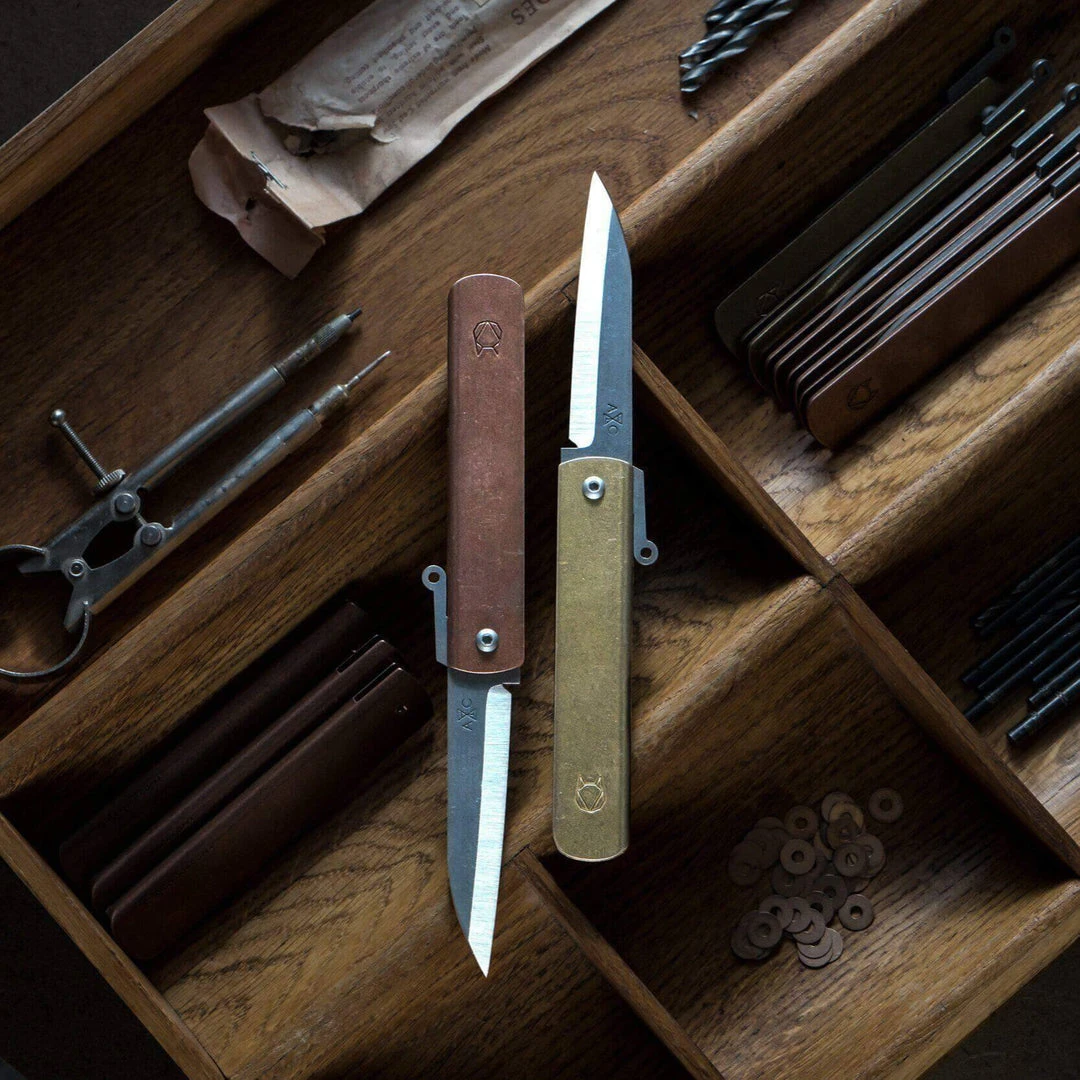 Wholesale 🤩 Andersson & Copra Urban Husky Friction Folder Knife Copper (2.9" Stonewash) ❤️ 4 Andersson & Copra Urban Husky Friction Folder Knife Copper (2.9" Stonewash)