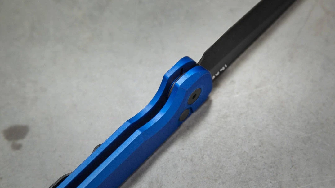 Cheap π Arcform Blue ARC-071 Slimfoot Black Blade Auto Knife 3.1" 154CM (USA) π 4 Arcform Blue ARC-071 Slimfoot Black Blade Auto Knife 3.1" 154CM (USA)