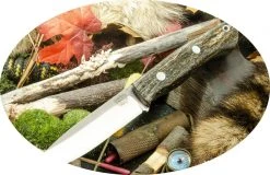 BARK RIVER KNIVES Bark River Aurora Knife CPM 3V Green Jutewood (USA)