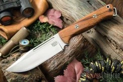 BARK RIVER KNIVES Bark River Bravo Squad Leader CPM 3V Desert Ironwood