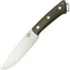 BARK RIVER KNIVES Bark River Fox River II Green Canvas Knife