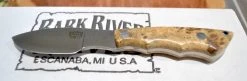 BARK RIVER KNIVES Bark River Mini Canadian CPM 3V Knife Natural Elder Burl #1 (USA)