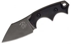 BASTINELLI CREATIONS Bastinelli BB Drago Cutter V2 Fixed 2" Black PVD N690CO All Knife Brands