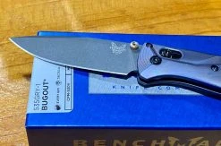 Benchmade 535GRY-1 Semi-Custom Bugout Knife W/ Ti Handles