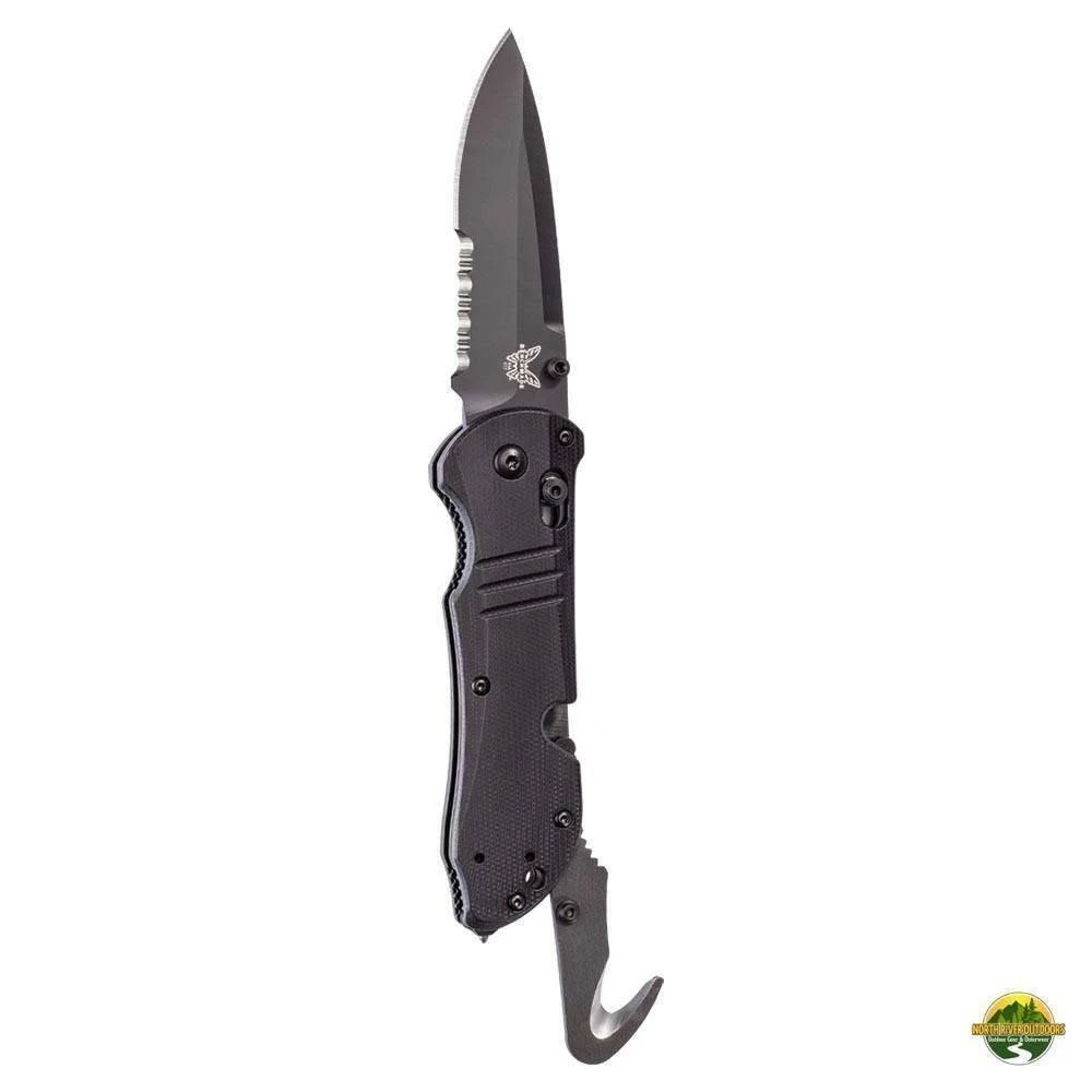 Best Sale ⭐ Benchmade 917SBK Tactical Triage AXIS Knife Black 🔥 3 Benchmade 917SBK Tactical Triage AXIS Knife Black