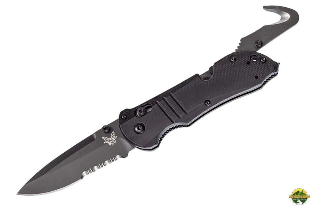 Best Sale ⭐ Benchmade 917SBK Tactical Triage AXIS Knife Black 🔥 4 Benchmade 917SBK Tactical Triage AXIS Knife Black