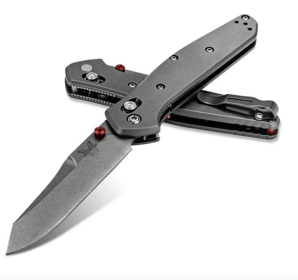 Flash Sale 🤩 Benchmade 940 Osborne Knife Titanium (3.4" S90V) 940-2001 👏 3 Benchmade 940 Osborne Knife Titanium (3.4" S90V) 940-2001