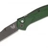 Promo ✔️ Benchmade 9400BK Osborne Auto Knife 3.4" S30V Black Plain Blade, Green Handles 💯 2 Benchmade 9400BK Osborne Auto Knife 3.4" S30V Black Plain Blade, Green Handles
