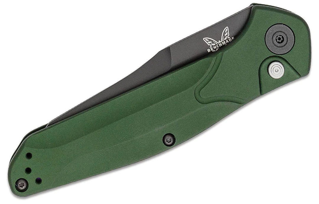 Promo βοΈ Benchmade 9400BK Osborne Auto Knife 3.4" S30V Black Plain Blade, Green Handles π― 4 Benchmade 9400BK Osborne Auto Knife 3.4" S30V Black Plain Blade, Green Handles