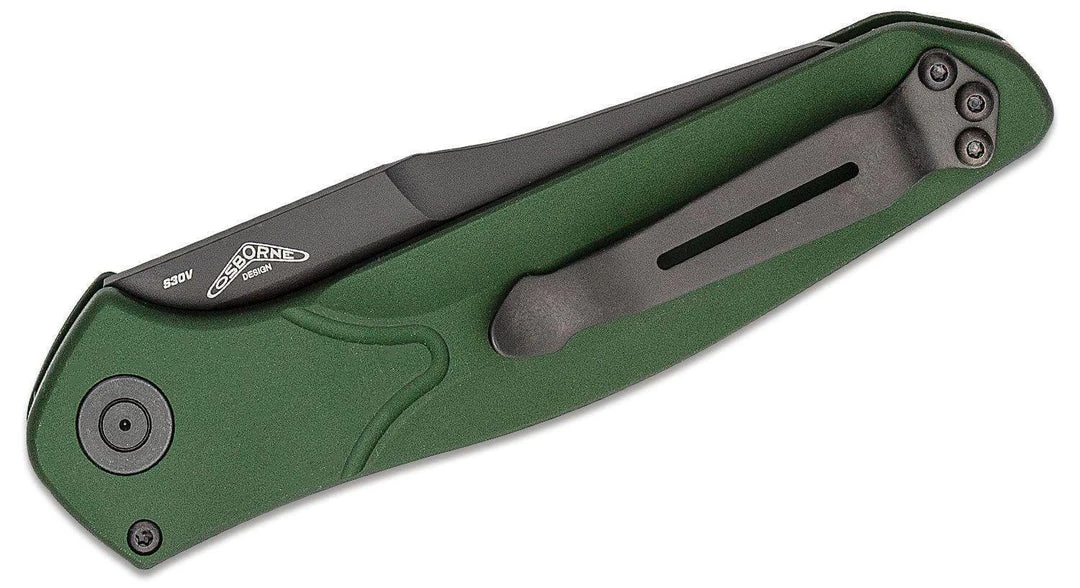 Promo βοΈ Benchmade 9400BK Osborne Auto Knife 3.4" S30V Black Plain Blade, Green Handles π― 5 Benchmade 9400BK Osborne Auto Knife 3.4" S30V Black Plain Blade, Green Handles