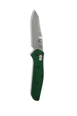 Benchmade 945 Mini Osborne Knife Plain / Reverse Tanto / Green (USA)