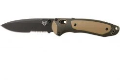 Benchmade Boost Federal Government Exclusive 590SBK-1 Tan Serrated