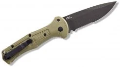 Benchmade Claymore Auto Folding Knife 9070SBK-1 CPM-D2 Ranger Green Grivory Handles
