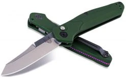 Benchmade Osborne 9400 Auto Knife Green Aluminum (3.4
