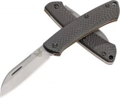 Benchmade Proper Sheepsfoot Slip Knife Carbon Fiber 319-2