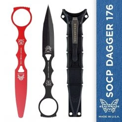 Top 10 π Benchmade SOCP 176BK-Combo Dagger Knife W/ Trainer (USA) π 8 Benchmade SOCP 176BK-Combo Dagger Knife W/ Trainer (USA)