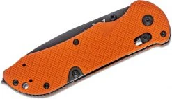Benchmade Triage Rescue Folding Knife 3.5" Orange G10 Handles, Safety Cutter, Glass Breaker