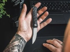 Best Pirce ๐ Boker 01BO231 Lucas Burnley Kwaiken Compact Auto Knife (USA) D2 Marble Carbon ๐ 11 Boker 01BO231 Lucas Burnley Kwaiken Compact Auto Knife (USA) D2 Marble Carbon