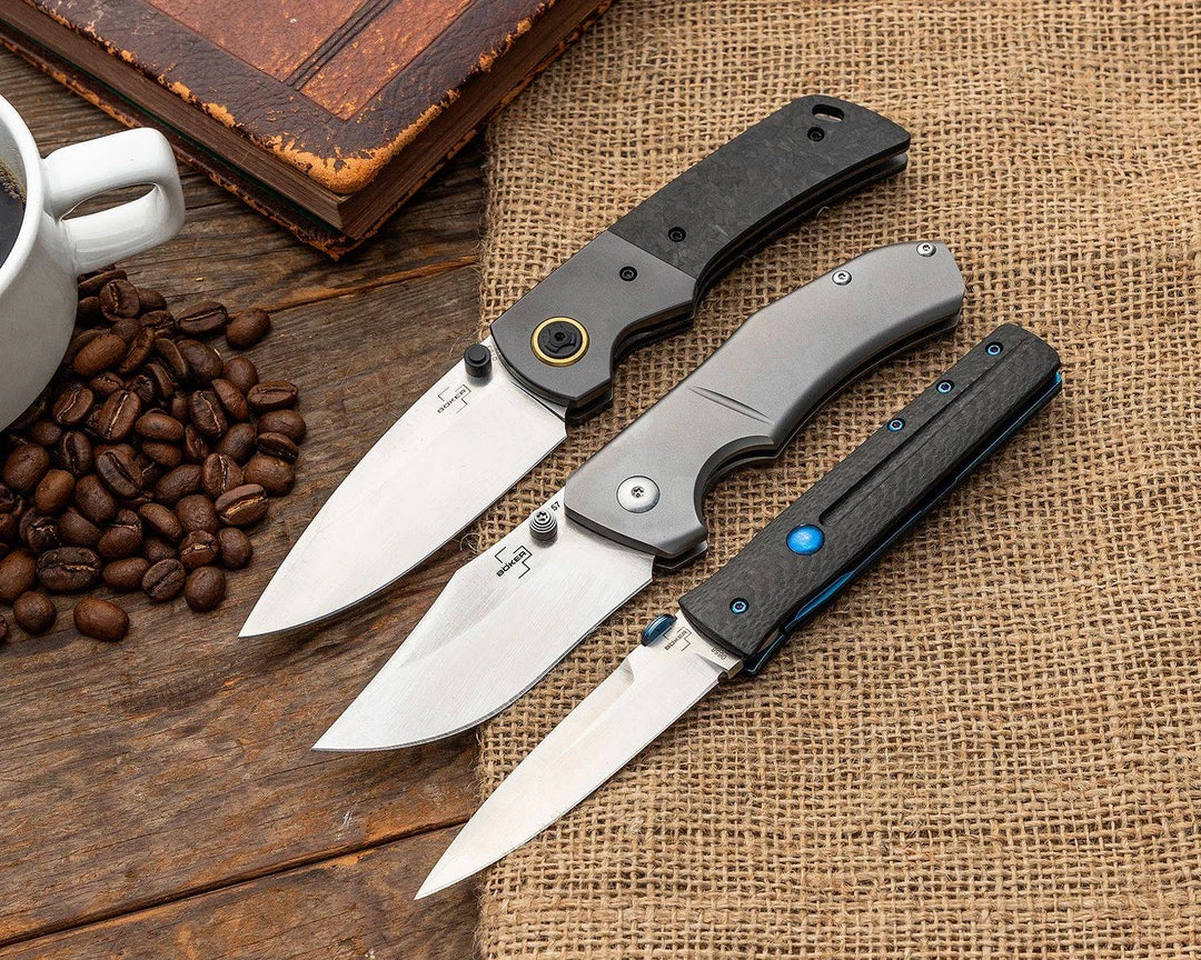 Best Sale 🤩 Boker 01BO312 Jive Folding Knife 2.95" D2 Ti 👍 7 Boker 01BO312 Jive Folding Knife 2.95" D2 Ti