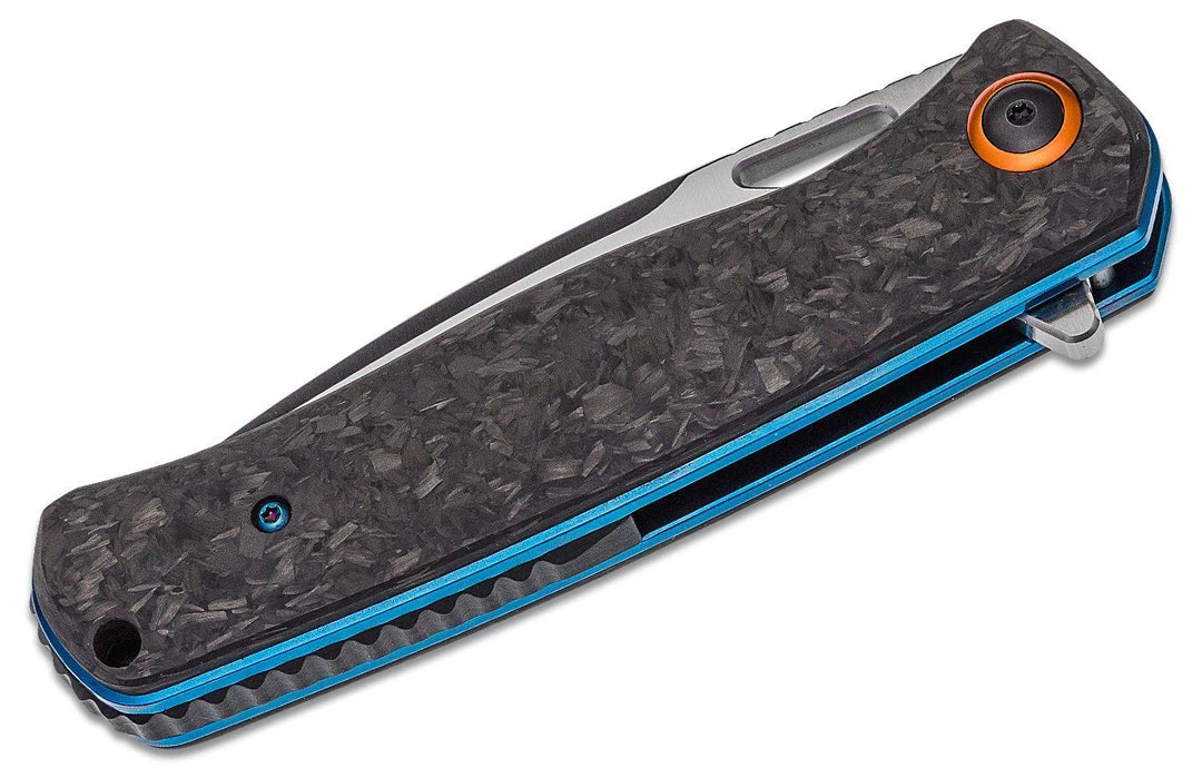 Budget 🎉 Boker 01BO319 Nebula Flipper Knife 3.62" D2 Carbon Fiber 🤩 4 Boker 01BO319 Nebula Flipper Knife 3.62" D2 Carbon Fiber