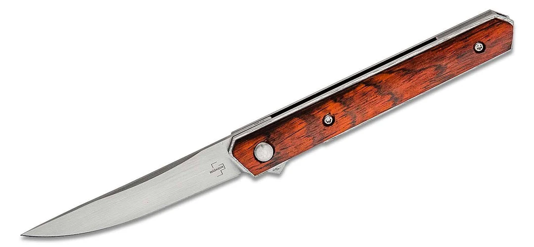 Discount ๐คฉ Boker 01BO325 Burnley Kwaiken Air Mini Flipper Knife 3.07" Cocobolo โค๏ธ 3 Boker 01BO325 Burnley Kwaiken Air Mini Flipper Knife 3.07" Cocobolo