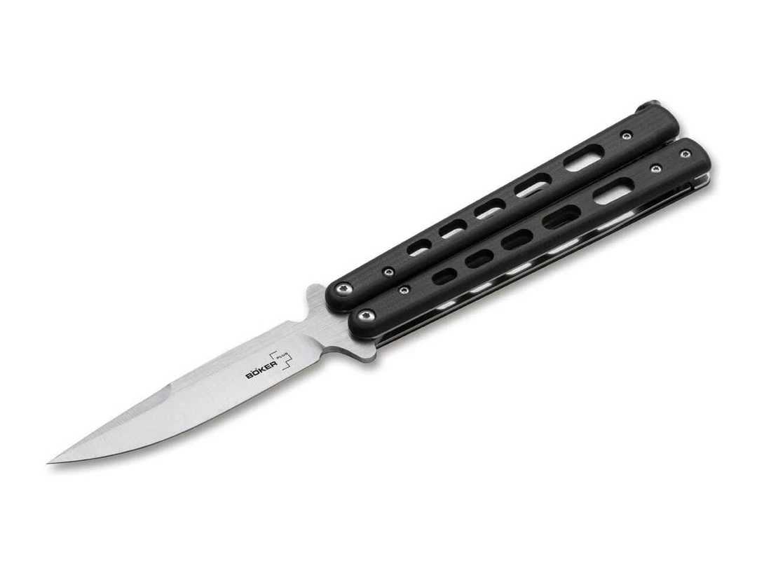 Brand new ๐ Boker 06EX228 Balisong G-10 Large Butterfly Knife 4" (USA) ๐ 3 Boker 06EX228 Balisong G-10 Large Butterfly Knife 4" (USA)