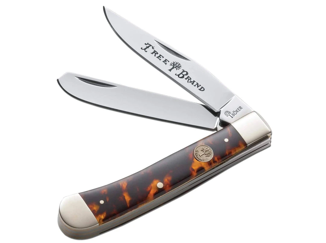 Buy 🎉 Boker 110731T Trapper Knife Faux Tortoise Handles 4.25" 👍 3 Boker 110731T Trapper Knife Faux Tortoise Handles 4.25"