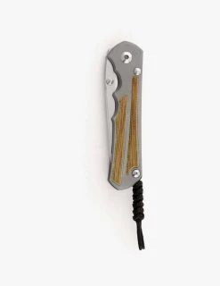 CHRIS REEVE KNIVES Chris Reeves Small Inkosi Natural Canvas Micarta