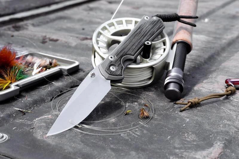 Discount ❤️ CHRIS REEVE KNIVES Chris Reeves Small Sebenza 31 Black Canvas Micarta ✨ 8 CHRIS REEVE KNIVES Chris Reeves Small Sebenza 31 Black Canvas Micarta