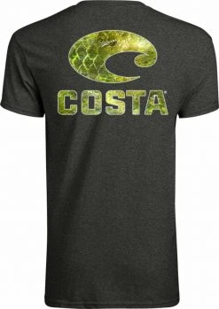 Costa Mossy Oak Coastal Mahi Short Sleeve T Shirt (Navy) Costa Sunglasses