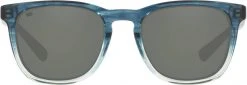 Costa Sullivan - Shiny Deep Teal Fade - Gray Silver Mirror 580G Costa Sunglasses