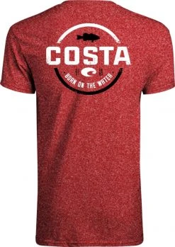 Costa Sunglasses Costa Tech Insignia Bass Performance Short Sleeve Shirt