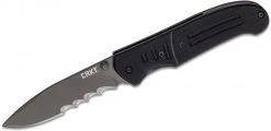 CRKT 6865 Ignitor T Assisted Folding Knife 3.38" Black G10 Handles