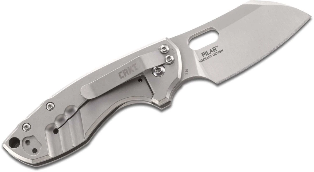 Hot Sale 🛒 CRKT Knives CRKT Jesper Voxnaes Pilar Folding Knife 2.402" Satin Plain Blade 🥰 4 CRKT Knives CRKT Jesper Voxnaes Pilar Folding Knife 2.402" Satin Plain Blade