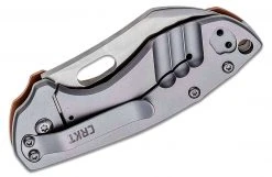 Flash Sale ๐ CRKT Pilar Frame Lock Knife Stainless Steel/Copper (2.4" Satin) 5311CU ๐งจ 9 CRKT Pilar Frame Lock Knife Stainless Steel/Copper (2.4