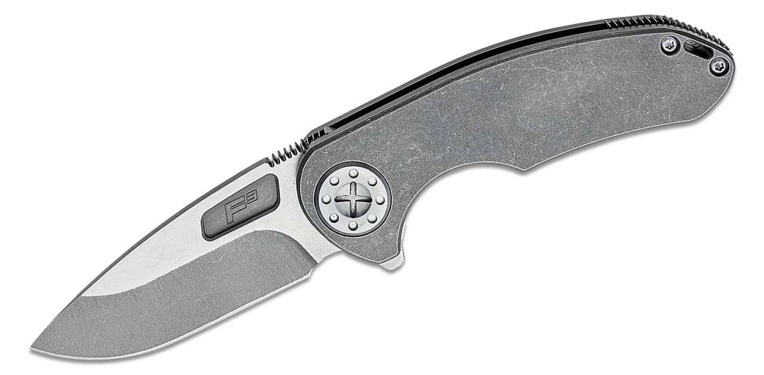Outlet 🎉 CURTISS CUSTOM KNIVES Curtiss F3 Medium Flipper Knife 3.25" CTS-XHP Slicer Blade, Standard Titanium Handles - F3 Medium SL/FL 👍 3 CURTISS CUSTOM KNIVES Curtiss F3 Medium Flipper Knife 3.25" CTS-XHP Slicer Blade, Standard Titanium Handles - F3 Medium SL/FL