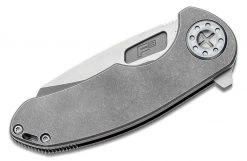 CURTISS CUSTOM KNIVES Curtiss F3 Medium Flipper Knife 3.25" CTS-XHP Wharncliffe - F3 Medium WH/FL