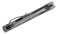 Budget 👍 CURTISS CUSTOM KNIVES Curtiss F3 Medium Flipper Knife 3.25" CTS-XHP Wharncliffe - F3 Medium WH/FL ✔️ 9 CURTISS CUSTOM KNIVES Curtiss F3 Medium Flipper Knife 3.25