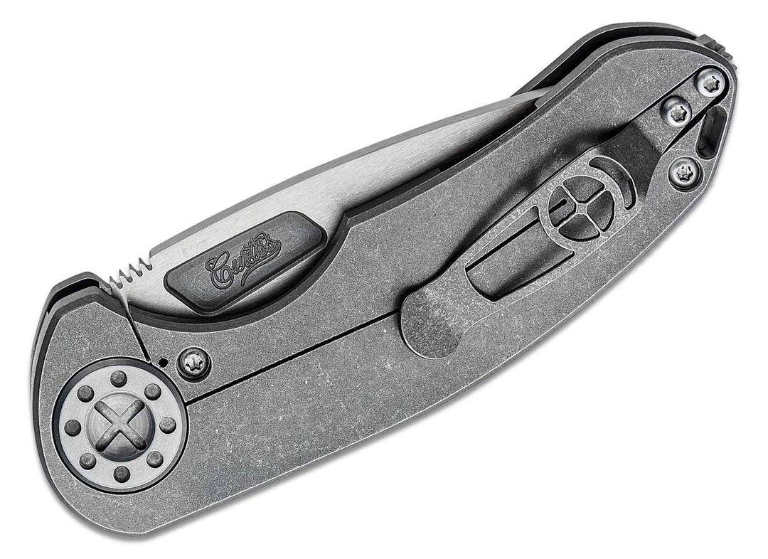 Best Pirce ๐ CURTISS CUSTOM KNIVES Curtiss F3 Medium Folding Knife 3.25" CTS-XHP Spanto- F3 Medium SP/NF ๐ 5 CURTISS CUSTOM KNIVES Curtiss F3 Medium Folding Knife 3.25" CTS-XHP Spanto- F3 Medium SP/NF