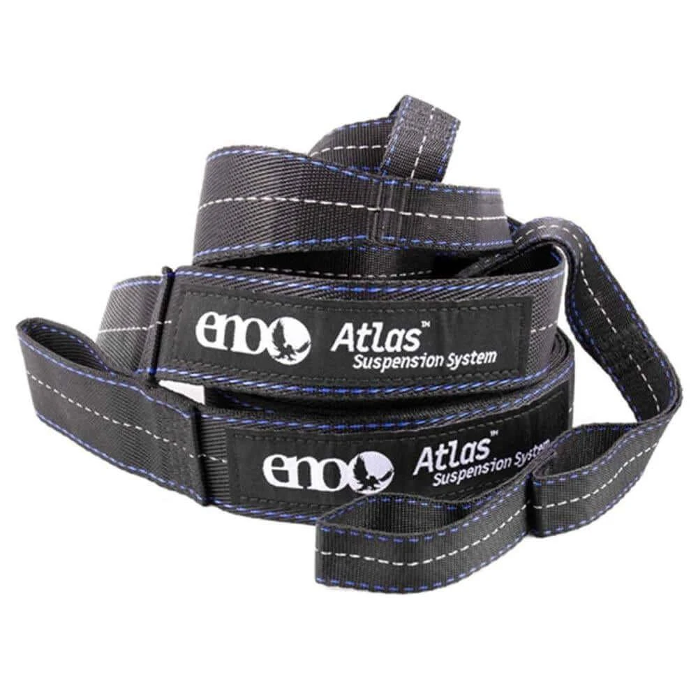 Budget π ENO Hammocks & Gear ENO Atlas Hammock Suspension Straps, 9', Black/Royal Bluu β 3 ENO Hammocks & Gear ENO Atlas Hammock Suspension Straps, 9', Black/Royal Bluu