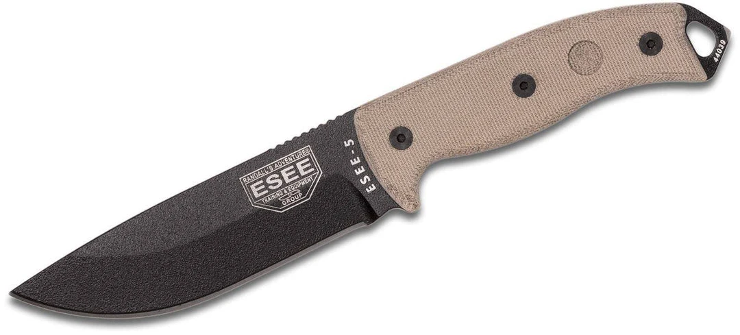 Best deal π All Knife Brands ESEE Knives ESEE-5P-E Plain Edge, Micarta Handles, Black Kydex Sheath π 3 All Knife Brands ESEE Knives ESEE-5P-E Plain Edge, Micarta Handles, Black Kydex Sheath