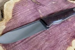 Fiddleback Forge Bushcrafter Sr. Knife W/ Katalox Wood A2