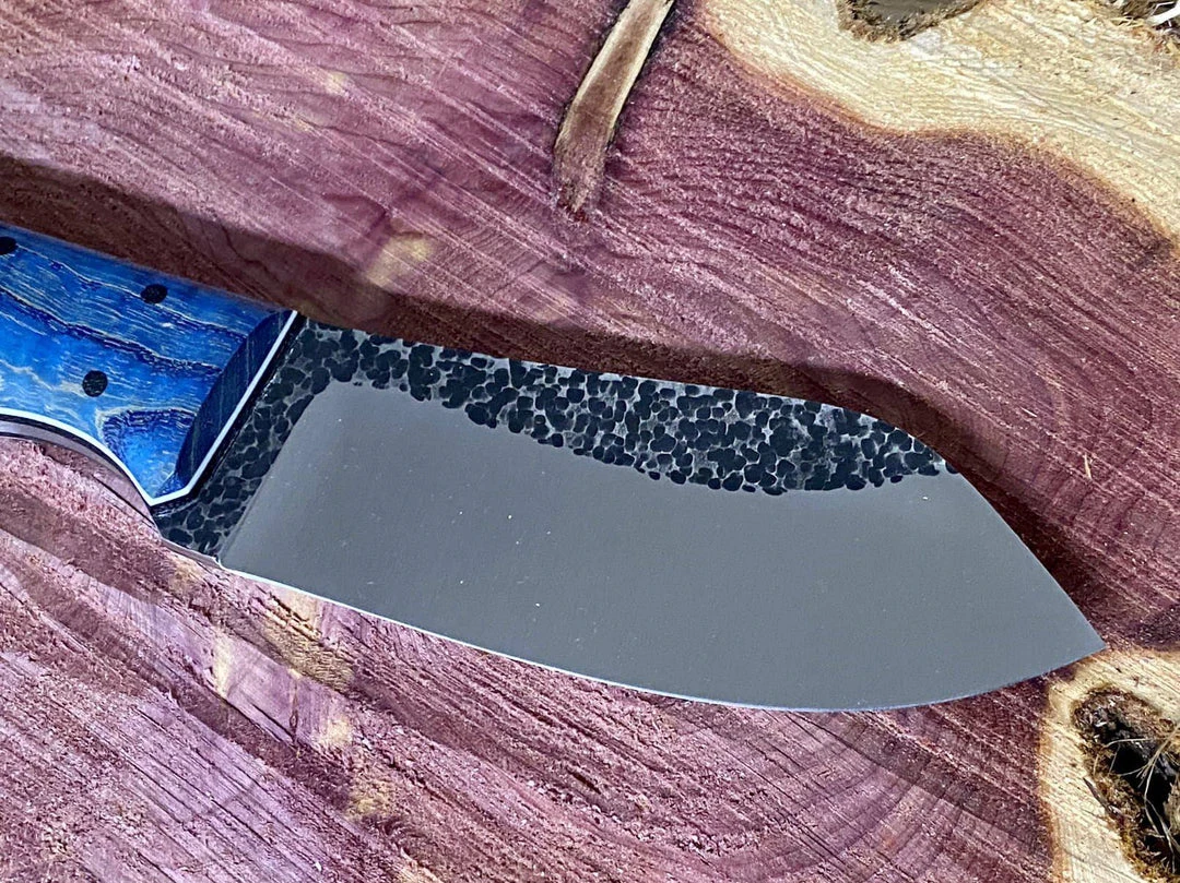 New π Fiddleback Forge Camp Muk Knife W/ Curly Ash Handles π 6 Fiddleback Forge Camp Muk Knife W/ Curly Ash Handles