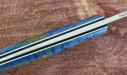 New π Fiddleback Forge Camp Muk Knife W/ Curly Ash Handles π 14 Fiddleback Forge Camp Muk Knife W/ Curly Ash Handles