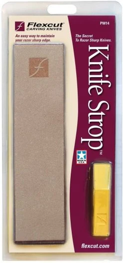 Flexcut PW14 Knife Strop W/ Compound (USA)