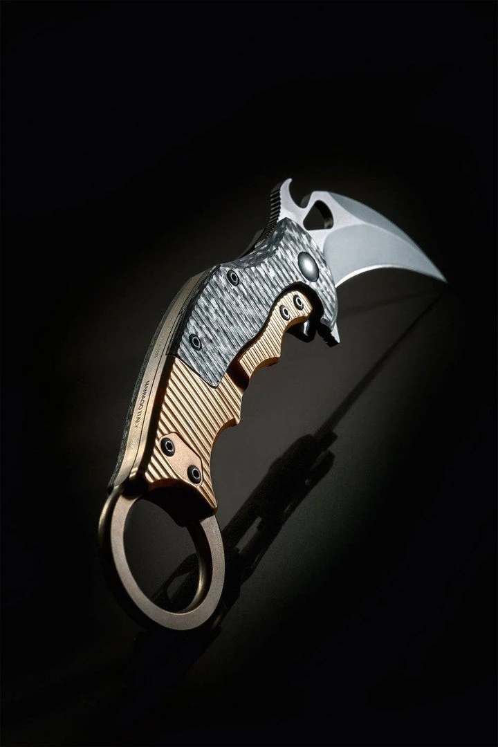 Brand new ⭐ FOX KNIVES Fox 01FX122 FX-599TIC Folding Karambit 2.55" ELMAX Carbon Fiber 👍 6 FOX KNIVES Fox 01FX122 FX-599TIC Folding Karambit 2.55" ELMAX Carbon Fiber