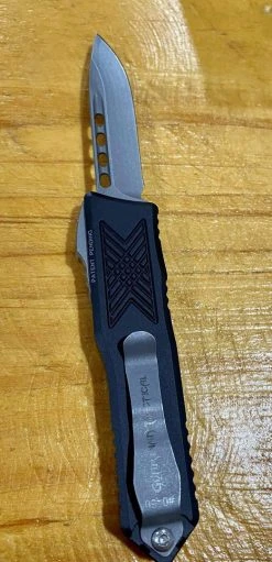 Promo 🔥 Guardian Tactical GTX-025 OTF Auto Knife (2.5" Stonewash) 12-3511 🥰 17 Guardian Tactical GTX-025 OTF Auto Knife (2.5