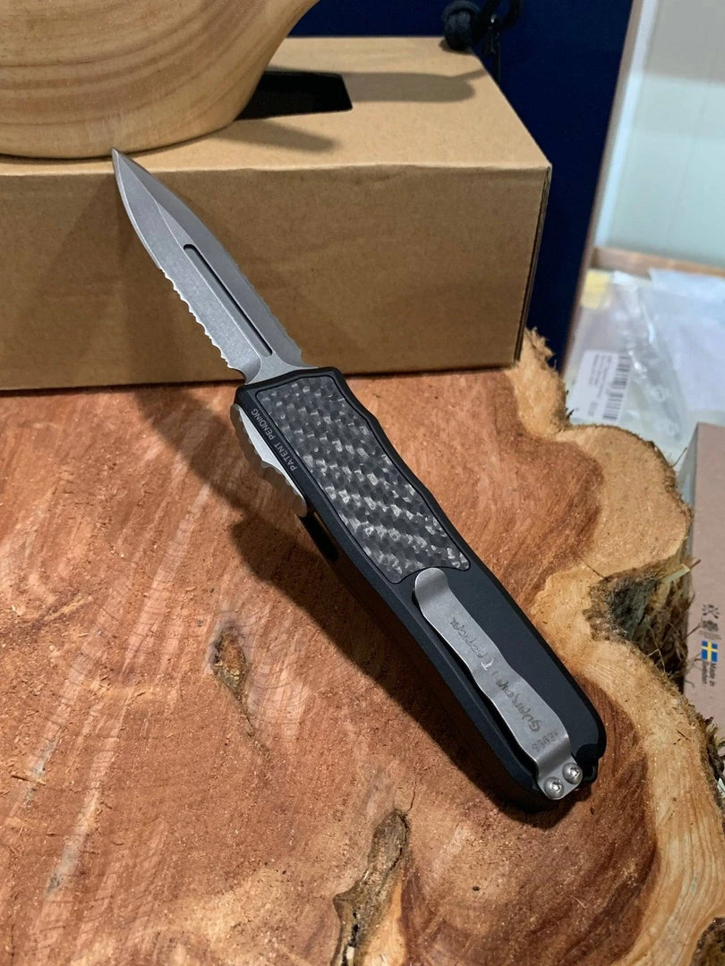 Cheap 💯 Guardian Tactical RECON-035 Stonewash D/E Serrated Carbon Fiber 92532 🎁 3 Guardian Tactical RECON-035 Stonewash D/E Serrated Carbon Fiber 92532