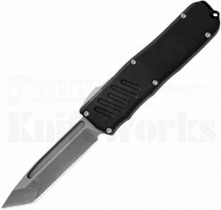 GUARDIAN TACTICAL RECON-035 TANTO OTF AUTO KNIFE BLACK / STONEWASH 93521